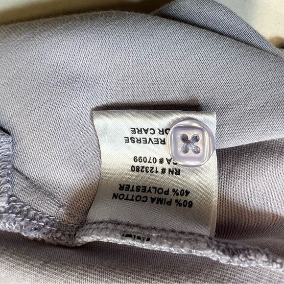 Travis Mathew Polo Shirt Mens L Light Purple Pima Cotton Pelican Hill Golf Polo - Picture 6 of 7